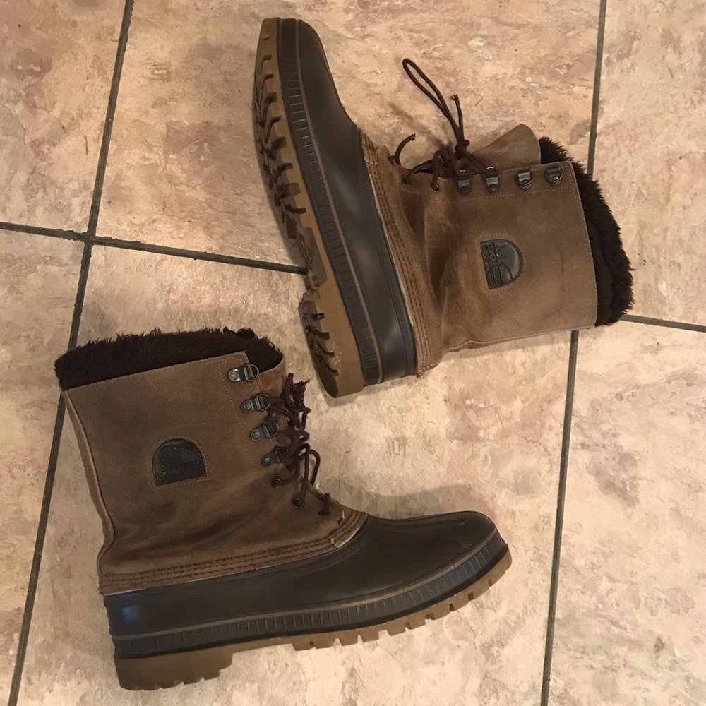 Sz 11 Sorel Steel Shank Winter Boots